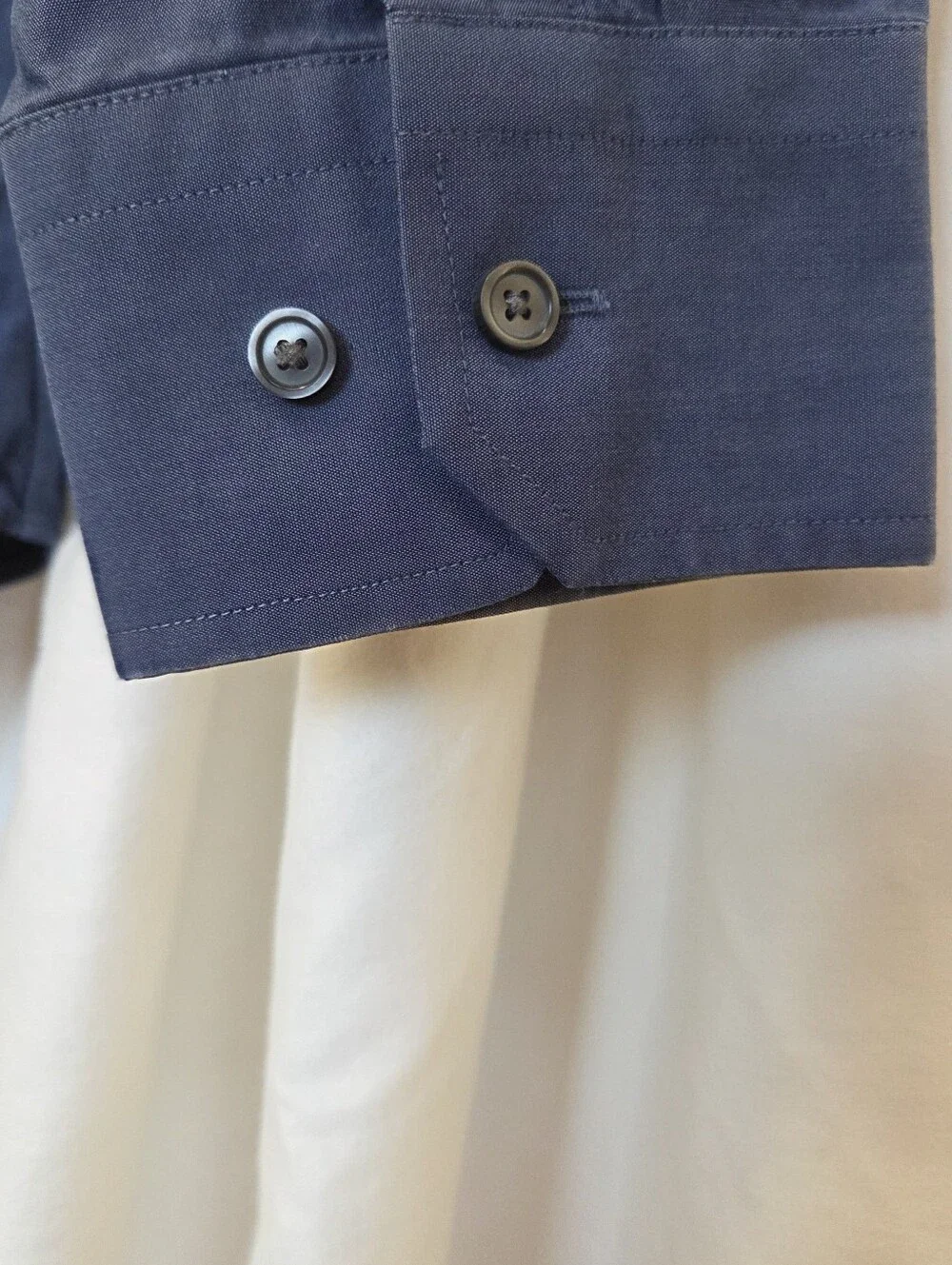 Calibrate Men's Navy Dress Shirt